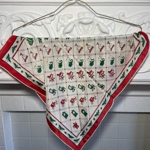 VINTAGE Silk Scarf